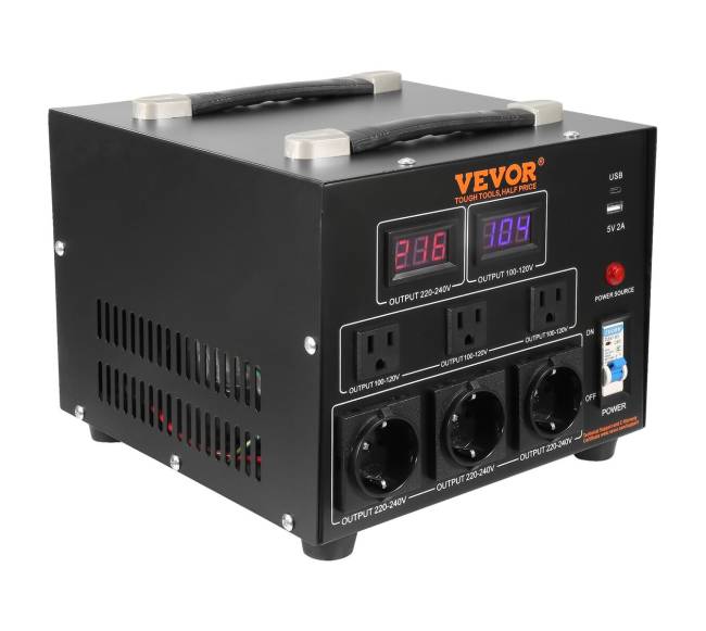 3000VA įtampos keitiklis 220V-110V9