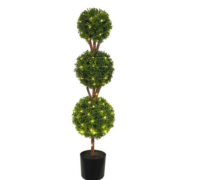 Dirbtiniai buksmedžio medeliai su vazomis9