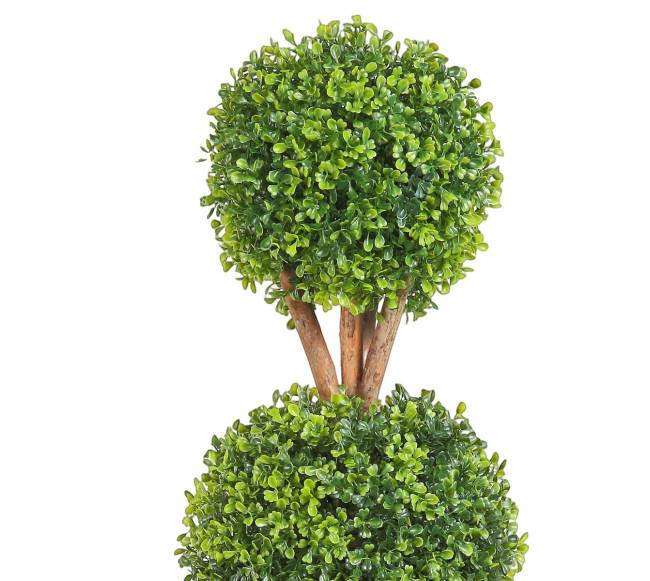 Dirbtiniai buksmedžio medeliai su vazomis10