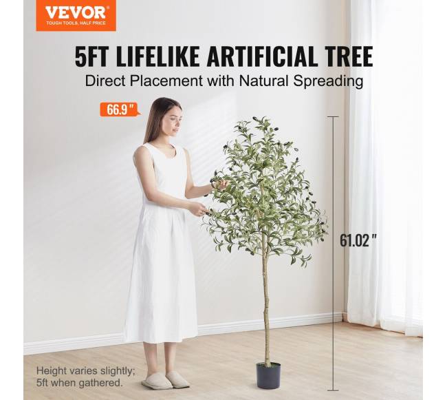 Dirbtinės alyvmedžio gėlė puošnaus dizaino1