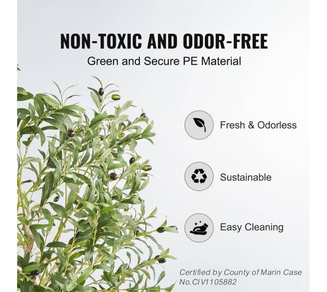 Dirbtinės alyvmedžio gėlė puošnaus dizaino2