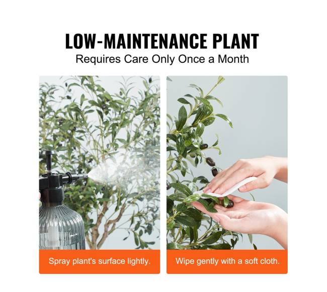 Dirbtinės alyvmedžio gėlė puošnaus dizaino5