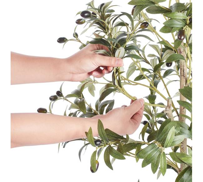 Dirbtinės alyvmedžio gėlė puošnaus dizaino8