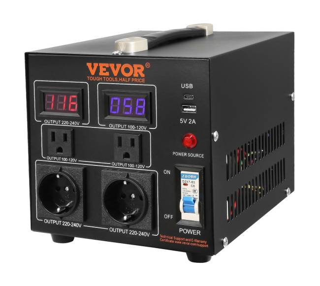 Įtampos keitiklis- transformatorius 2000VA0