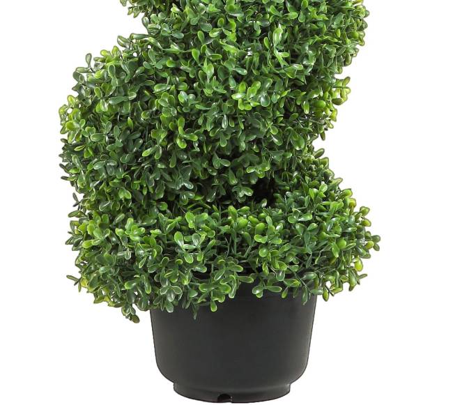 Dirbtiniai buksmedžio medeliai, 91 cm aukščio (2 vnt.)10