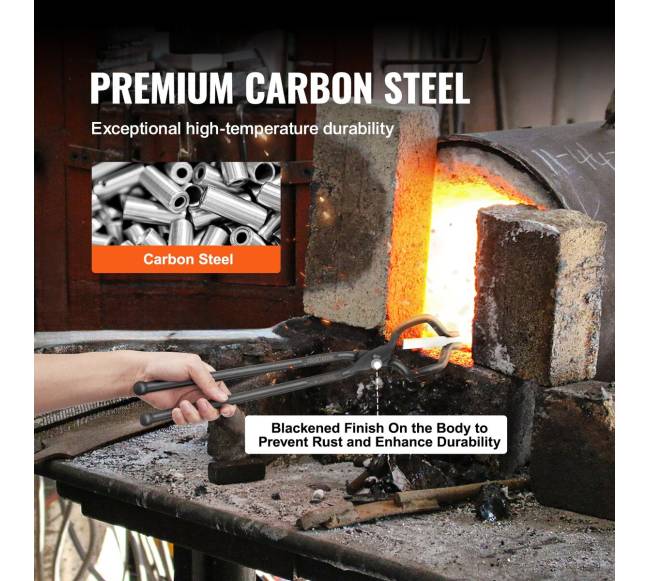 Kalvystės žnyplės 45 cm, 4 vnt. komplektas4