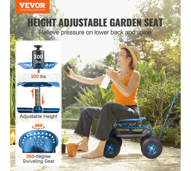 sodo vežimėlis su pasukama sėdyne1