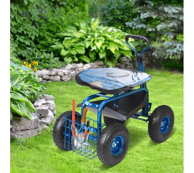 sodo vežimėlis su pasukama sėdyne7