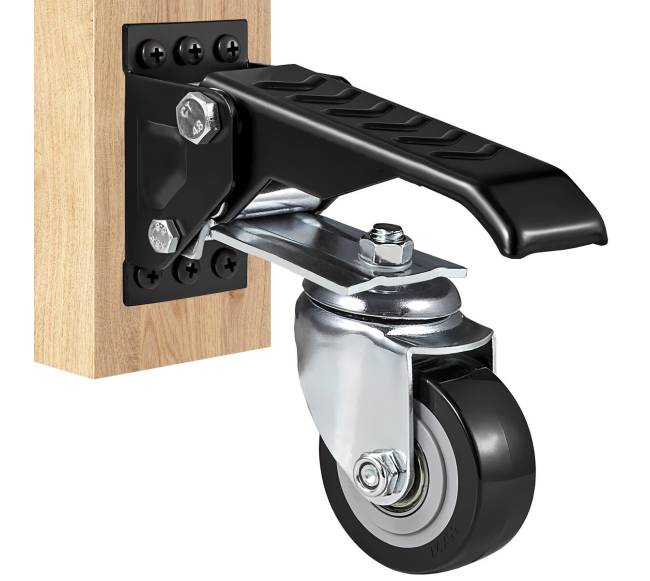 Darbo stalo ratukai, 75 kg apkrova, 4 vnt.0