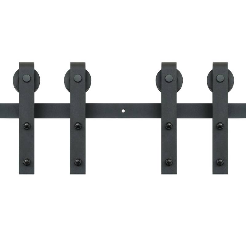 2,4 m stumdomų durų furnitūros rinkinys0