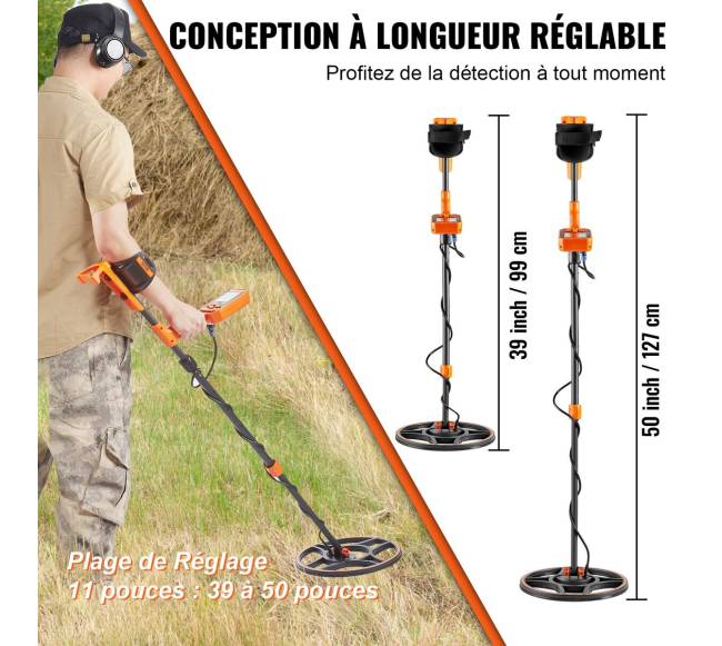 Atsparus vandeniui metalo detektorius su IP683