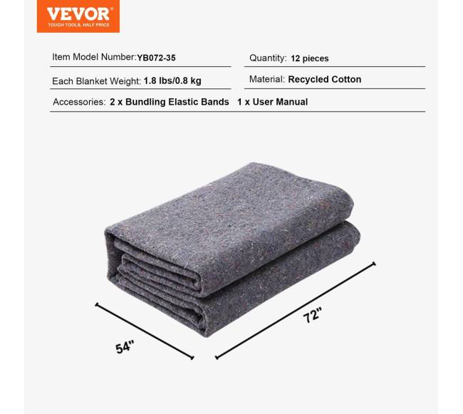 Perkraustymo antklodės, 182 x 137 cm, 8 kg, 12 vnt6