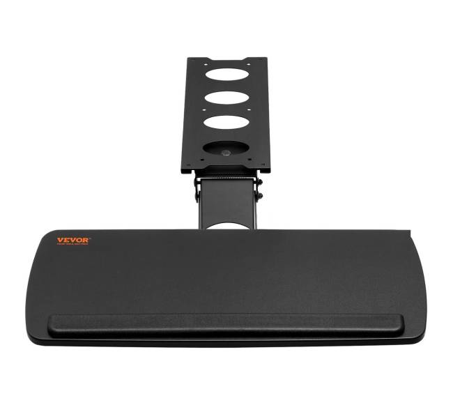 Reguliuojamas klaviatūros laikiklis po stalu10