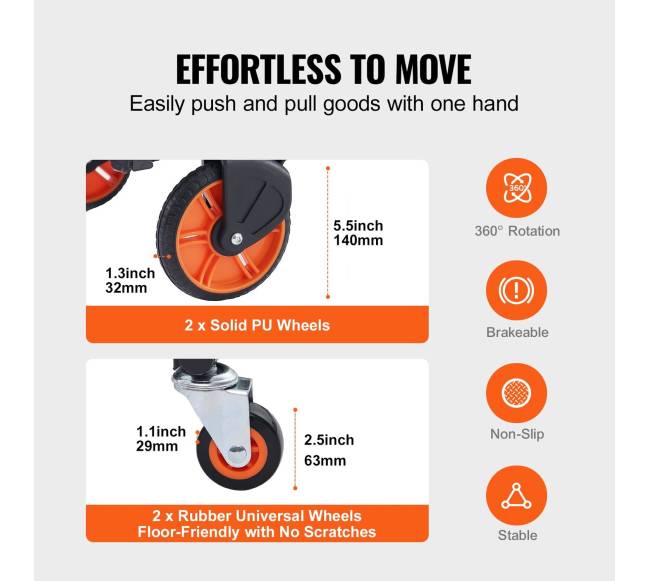 Aliumininis vežimėlis, 2 viename, 136 kg apkrova2
