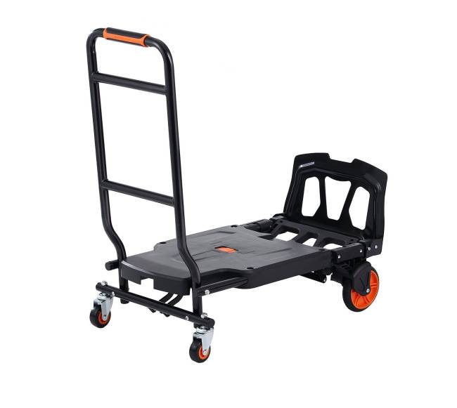 Aliumininis vežimėlis, 2 viename, 136 kg apkrova9