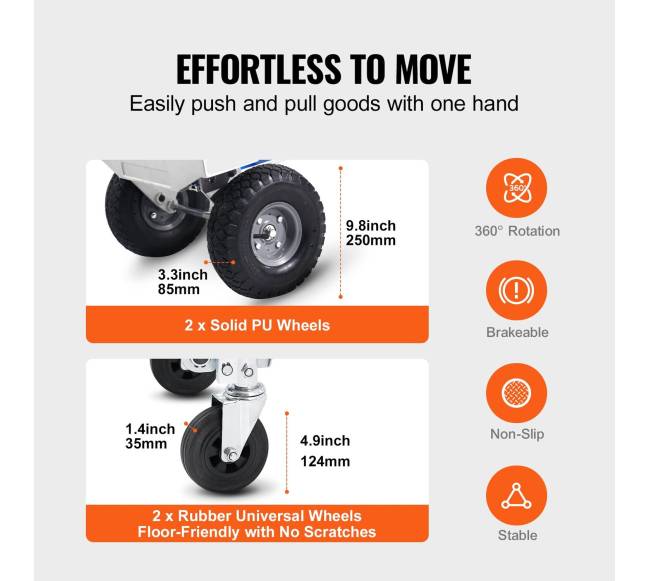 Aliuminis vežimėlis 2-in-1 su sulankstomu režimu2