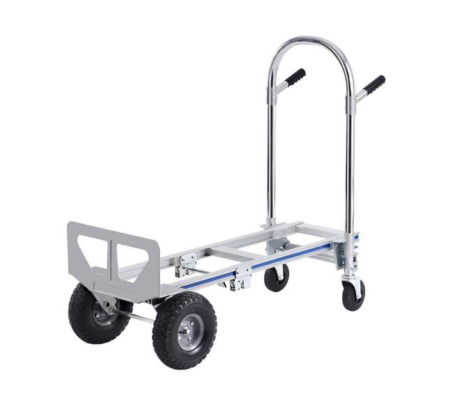 Aliuminis vežimėlis 2-in-1 su sulankstomu režimu9