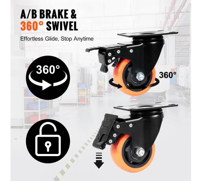 Ratukai su 3 cm pasukama plokštele2