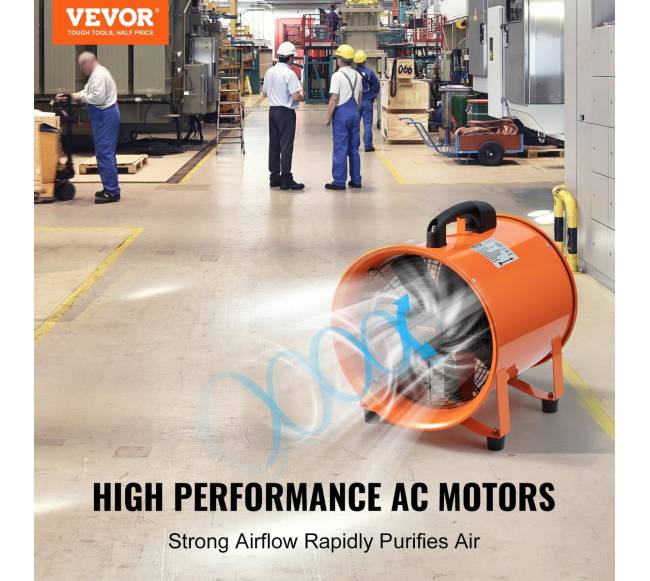 Nešiojamas ventiliatorius su 5m žarna1