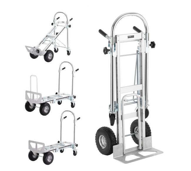 Aliuminis vežimėlis 4in1, 454 kg talpa8