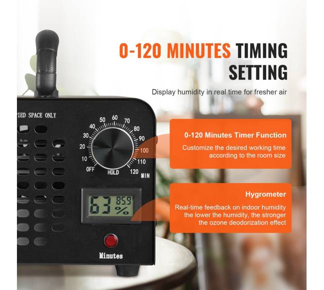 Ozono generatorius 24000mgh su laikmačiu2