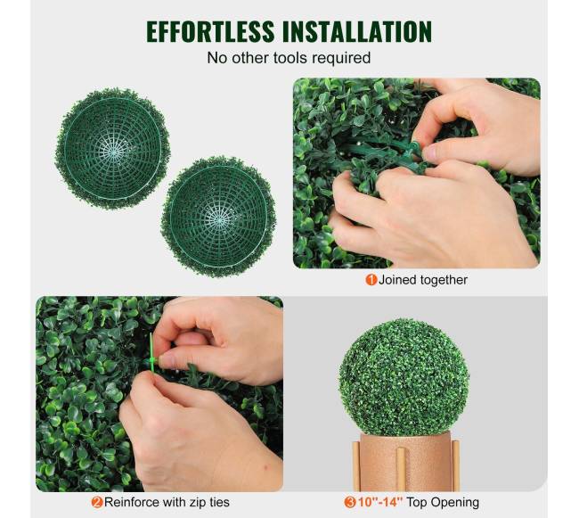 Dirbtiniai buxus medžiai, 60 cm4