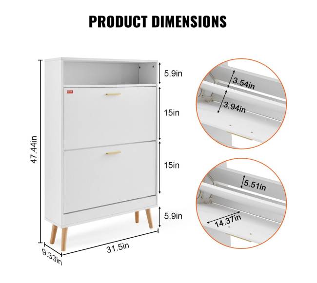 Batų spintelė su 2 atveriamom stalčiom2