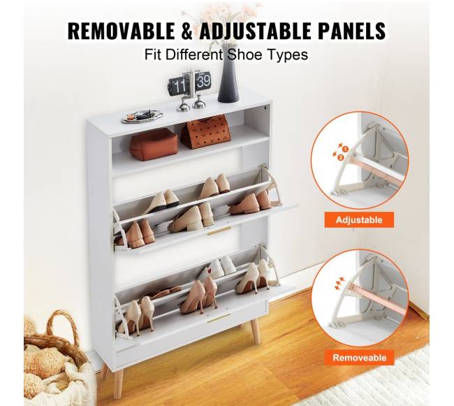 Batų spintelė su 2 atveriamom stalčiom5