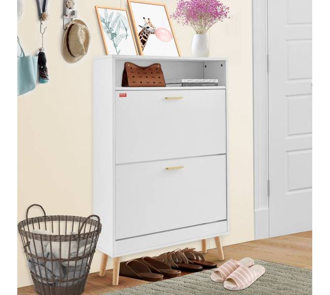 Batų spintelė su 2 atveriamom stalčiom7