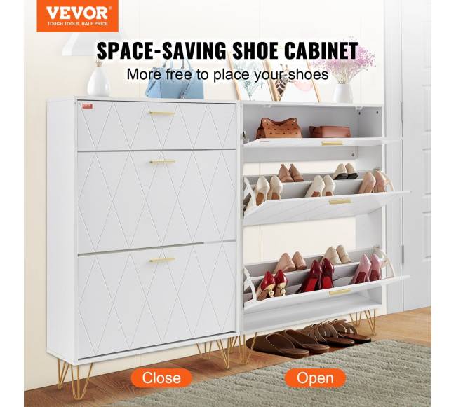 Batų spintelė su 3 atveriamomis stalčiais1