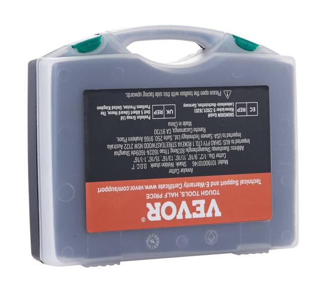 Žiedinių grąžtų rinkinys su dėklu10