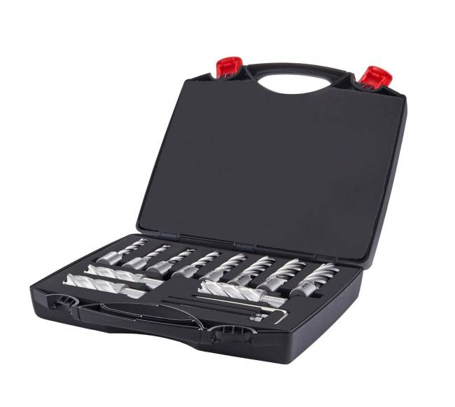 Žiedinių grąžtų rinkinys, 13 vnt., magnetiniams gręžtuvams9