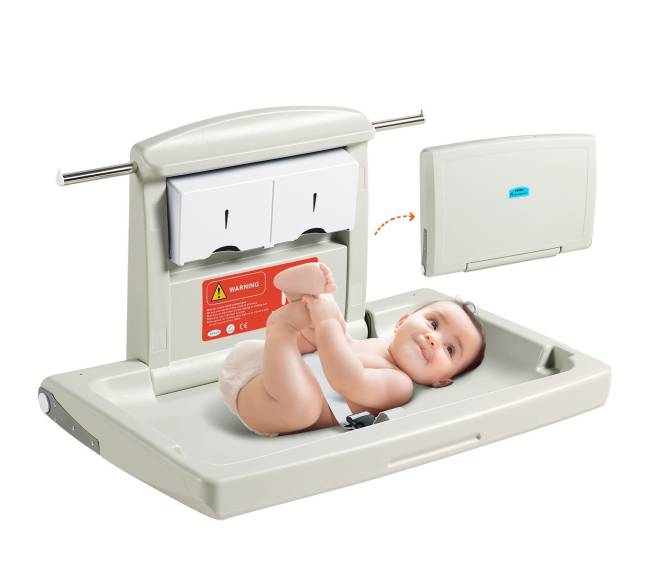 Sieninis vystymo stalas kūdikiams su saugos diržais8