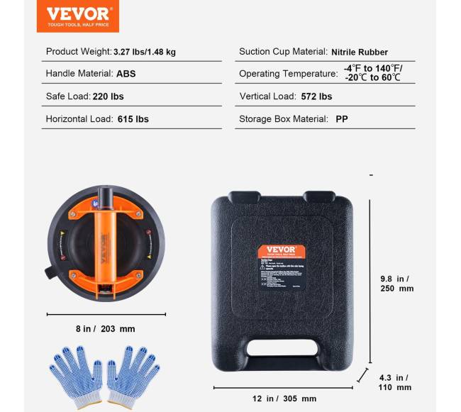 Vakuuminis stiklo tūrinys 8 colių 278 kg6