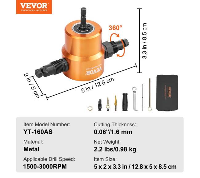 Dvigubas metalinis skardos pjaustiklis6