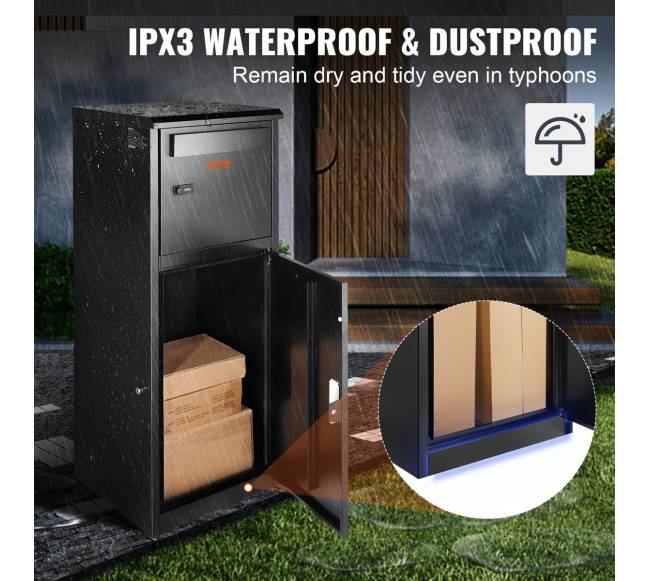 Lauko pašto dėžių rinkinys su kodu3