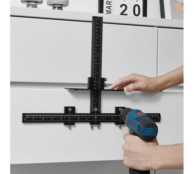 spintelių montavimo šablonas su centru7