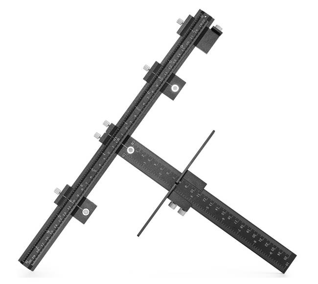 spintelių montavimo šablonas su centru10