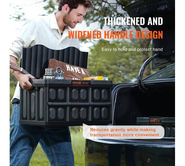 Sulankstomi laikymo dėžės su dangčiais, 45 l, 3 vnt.4