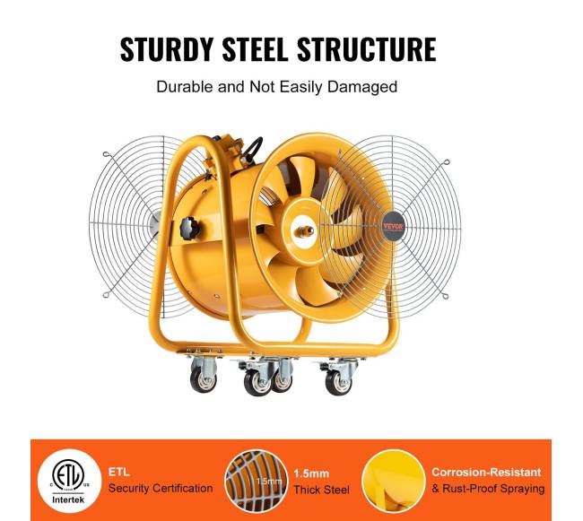406.4mm ventiliatorius su 5m laido prailgintuvu2