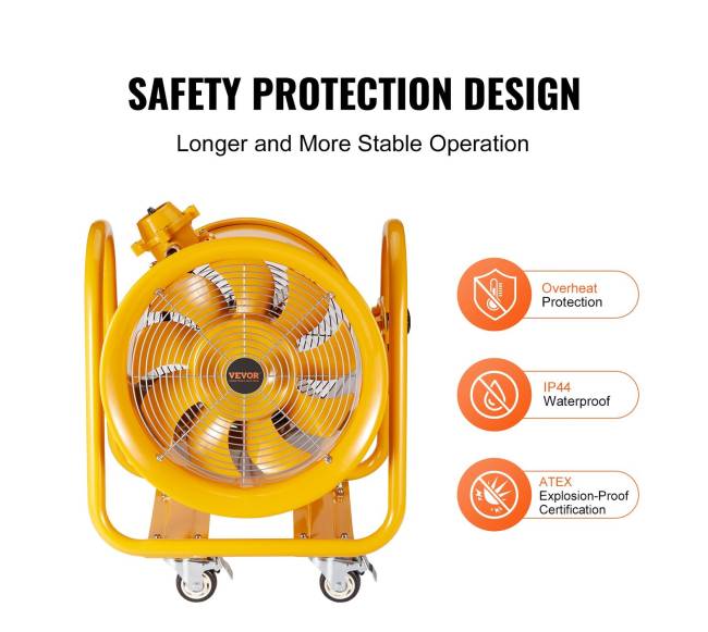 406.4mm ventiliatorius su 5m laido prailgintuvu4