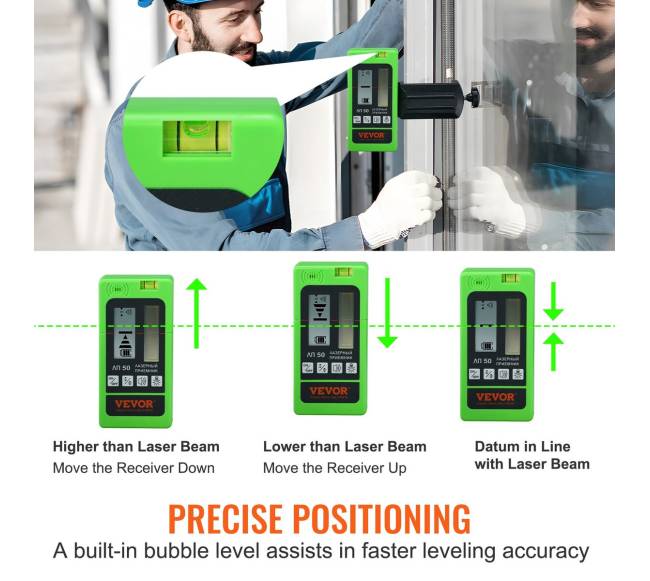 Lazerinis imtuvas-detektorius 60 m su spaustuku2