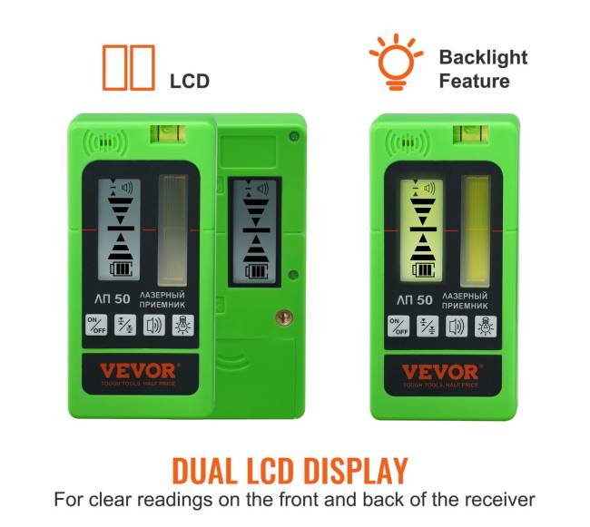 Lazerinis imtuvas-detektorius 60 m su spaustuku3