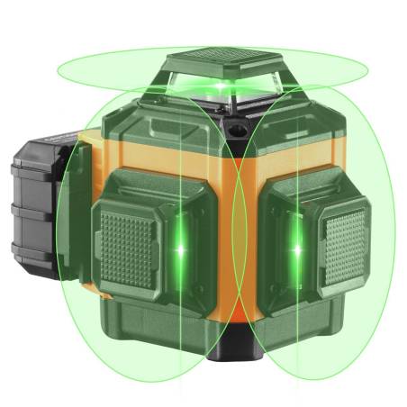 100ft žalias kryžminis lazerinis gulsčias0