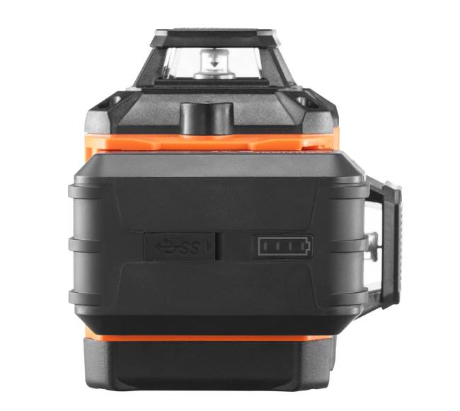 100ft žalias kryžminis lazerinis gulsčias10