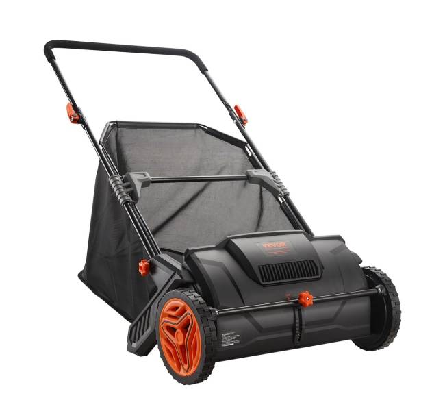 Vejos šlavėjas su 2 šepečiais ir krepšiu0