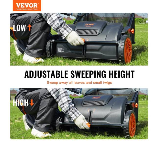 Vejos šlavėjas su 2 šepečiais ir krepšiu1