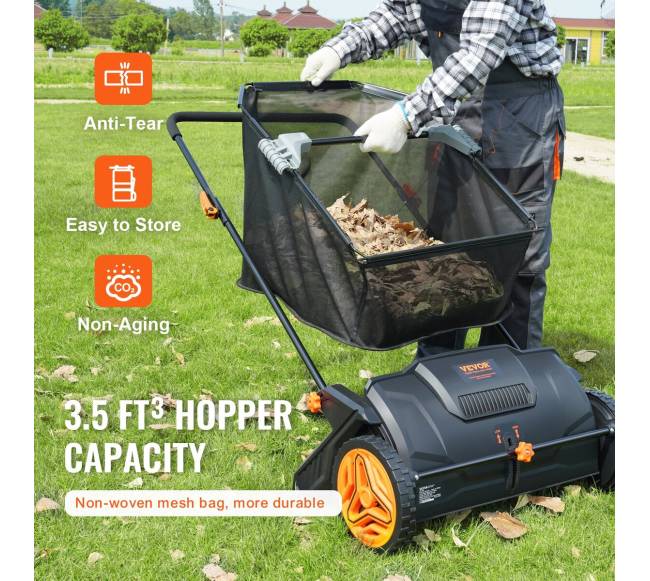 Vejos šlavėjas su 2 šepečiais ir krepšiu3