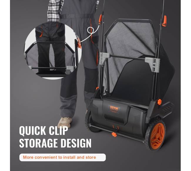 Vejos šlavėjas su 2 šepečiais ir krepšiu4