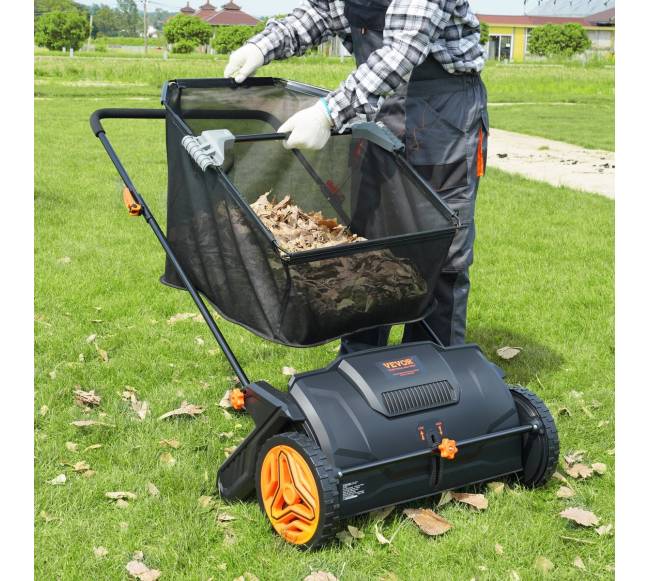 Vejos šlavėjas su 2 šepečiais ir krepšiu7